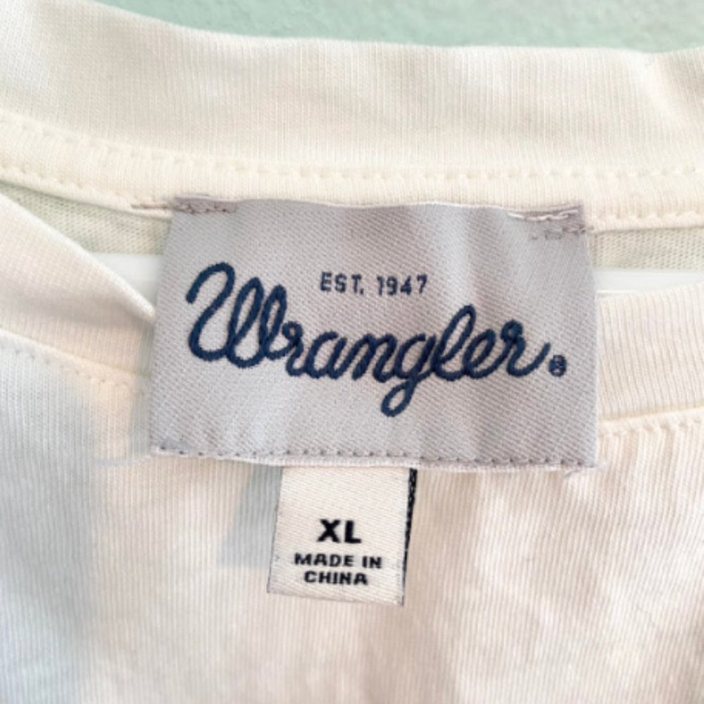 White Wrangler Tank Top